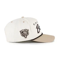 Men's '47  Natural/Tan Chicago Bears Neutral Terrain Hitch Rope Adjustable Hat