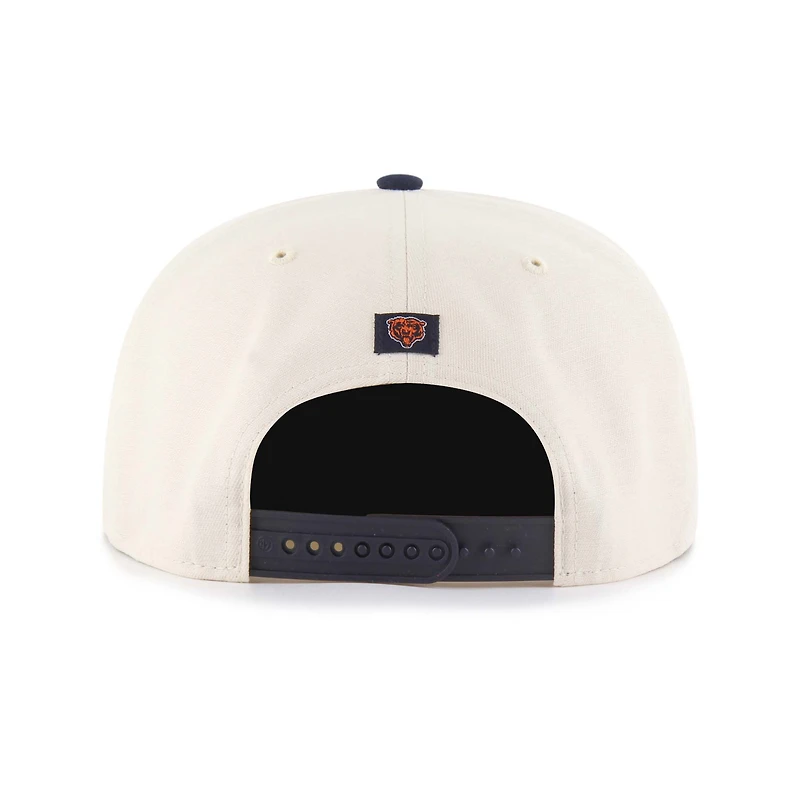 Casquette ajustable Payson Captain des Chicago Bears, modèle 47, naturelle, pour homme