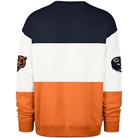Men's '47 Navy/Orange Chicago Bears Breeze Maximalist Sweatshirt