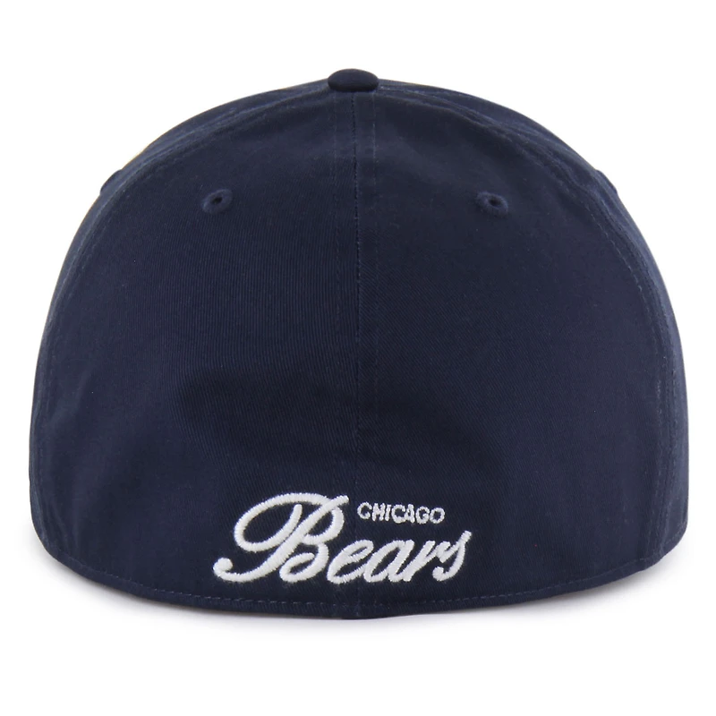 Men's '47  Navy Chicago Bears Foundational Franchise Fitted Hat