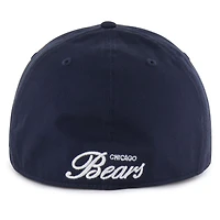 Men's '47  Navy Chicago Bears Foundational Franchise Fitted Hat
