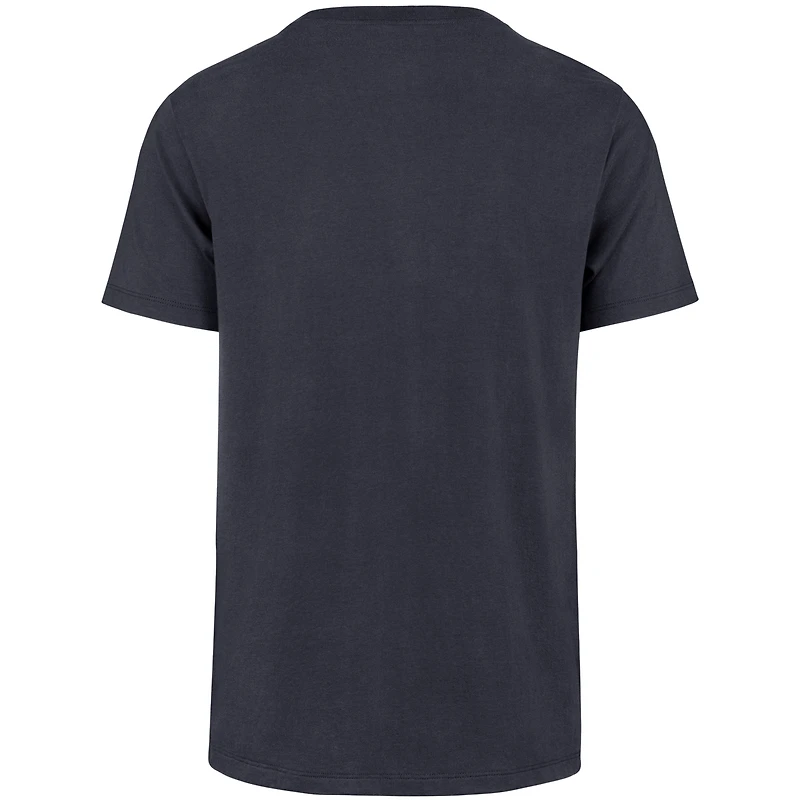 Men's '47 Navy Chicago Bears Stripe Splash Franklin Throwback T-Shirt