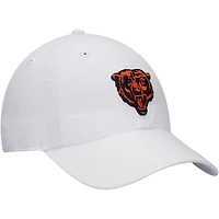 Casquette réglable blanche Chicago Bears Team Clean Up '47 pour hommes