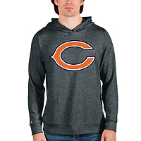 Sweat à capuche Team Absolute pour homme, couleur charbon chiné, des Chicago Bears