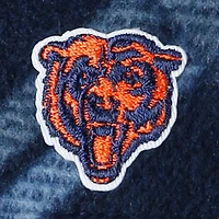 Veste-chemise boutonnée en flanelle bleu marine Antigua pour homme, motif Chicago Bears Industry