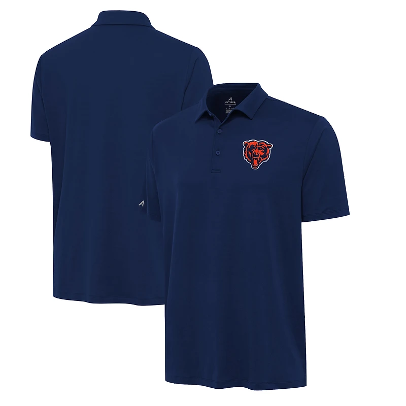 Polo Reprocess bleu marine Antigua pour homme des Chicago Bears