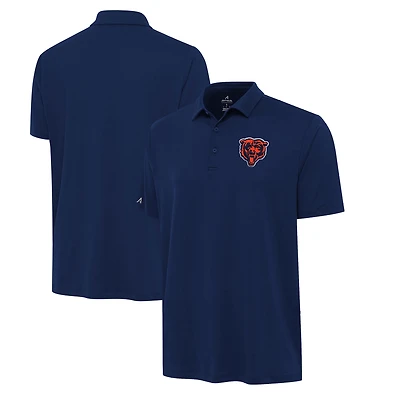 Polo Reprocess bleu marine Antigua pour homme des Chicago Bears