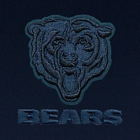 Polo bleu marine Antigua pour homme, logo ton sur des Chicago Bears, grande taille