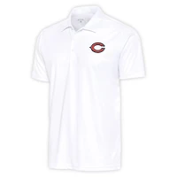 Polo Apex blanc Antigua pour homme des Chicago Bears