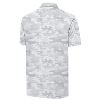 Polo Antigua blanc Chicago Bears Collide pour hommes