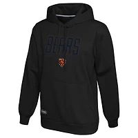 Sweat à capuche authentique noir pour homme des Chicago Bears Combine