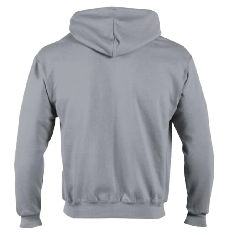 Sweat à capuche zippé Champion pour homme, gris chiné, Chicago Bears, en polaire Powerblend.