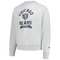 Sweat-shirt en molleton à tissage inversé Champion pour homme, gris chin