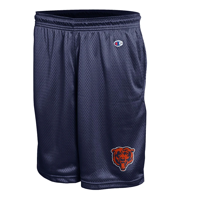 Short en maille classique Champion bleu marine Chicago Bears pour homme