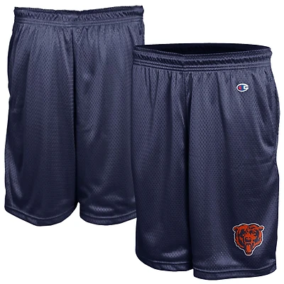 Short en maille classique Champion bleu marine Chicago Bears pour homme