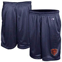 Short en maille classique Champion bleu marine Chicago Bears pour homme