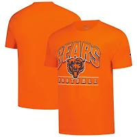 T-shirt de football américain orange Champion des Chicago Bears pour homme