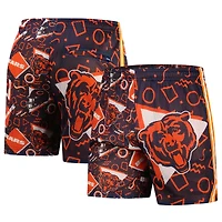Short en maille bleu marine Chubbies pour homme des Chicago Bears