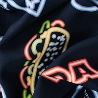 Maillot de bain classique doublé bleu marine Chubbies Chicago Bears The Neon 5,5 pouces pour homme