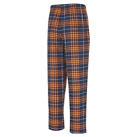Men's Concepts Sport  Navy/Orange Chicago Bears Vector T-Shirt & Flannel Pants Sleep Set