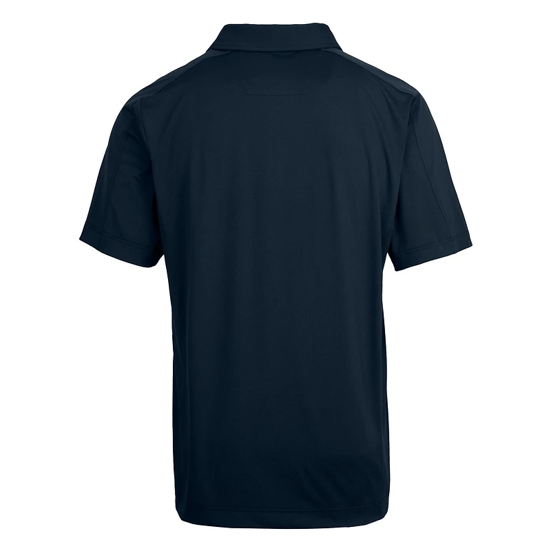 Polo extensible texturé pour homme Cutter & Buck bleu marine Chicago Bears Big Tall Prospect