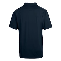Polo extensible texturé pour homme Cutter & Buck bleu marine Chicago Bears Big Tall Prospect