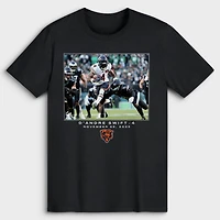 Men's D'Andre Swift Black Chicago Bears NFL Flash Features Week 13 T-Shirt