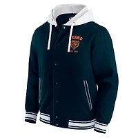 Men's Darius Rucker Collection by Fanatics Navy Chicago Bears Full-Snap Hoodie Jacket