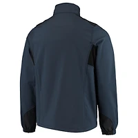 Dunbrooke Navy Chicago Bears Circle Softshell Fleece Full-Zip Veste pour homme