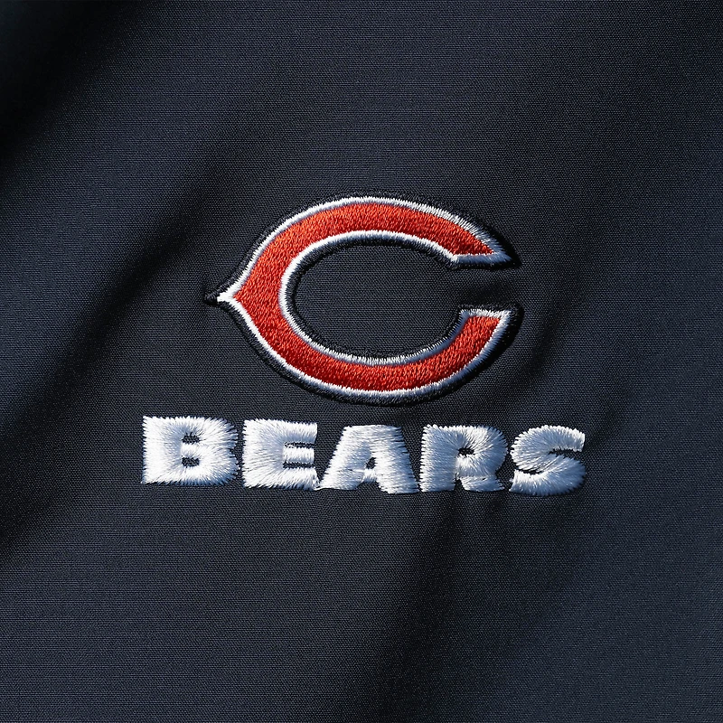 Dunbrooke Navy Chicago Bears Circle Softshell Fleece Full-Zip Veste pour homme
