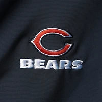 Dunbrooke Navy Chicago Bears Circle Softshell Fleece Full-Zip Veste pour homme