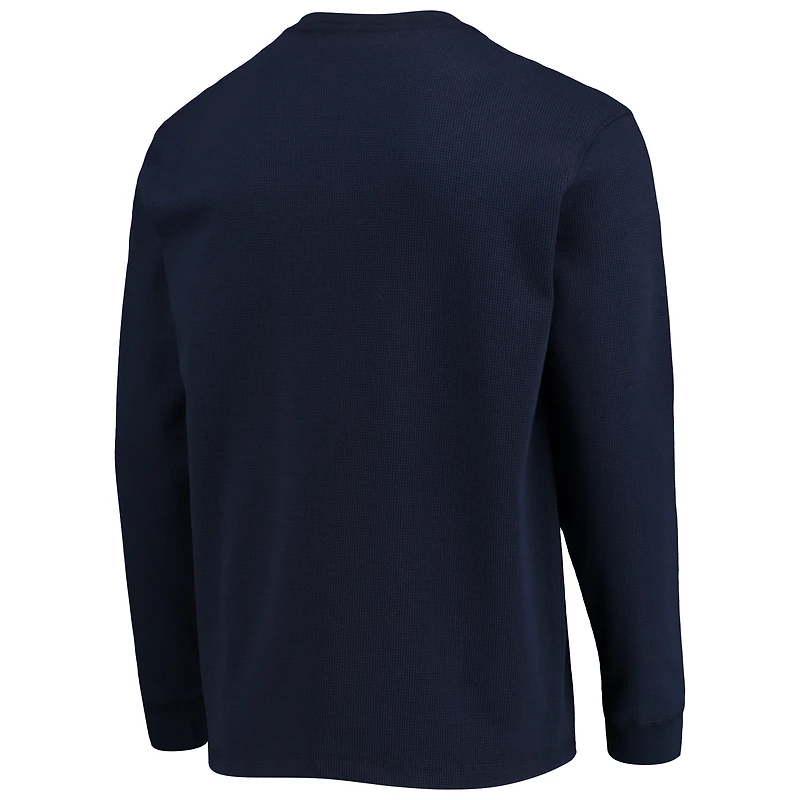 T-shirt thermique à manches longues Dunbrooke Navy Chicago Bears Logo Maverick pour homme