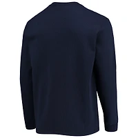 T-shirt thermique à manches longues Dunbrooke Navy Chicago Bears Logo Maverick pour homme