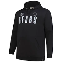 Men's Fanatics Black Chicago Bears Big & Tall Chip Shot Hoodie