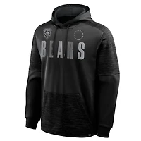 Men's Fanatics Black Chicago Bears Chip Shot Pullover Hoodie