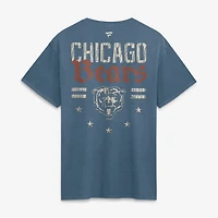 Men's Fanatics  Blue Chicago Bears Washed Americana T-Shirt