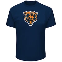 T-shirt Fanatics Caleb Williams bleu marine pour homme avec nom et numéro Big & Tall des Chicago Bears