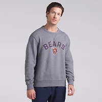 Sweat-shirt à capuche en tissu éponge boucle Fanatics Heather Grey pour homme des Chicago Bears