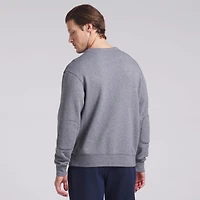 Sweat-shirt à capuche en tissu éponge boucle Fanatics Heather Grey pour homme des Chicago Bears