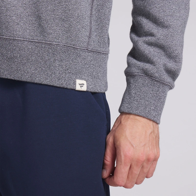 Sweat-shirt à capuche en tissu éponge boucle Fanatics Heather Grey pour homme des Chicago Bears