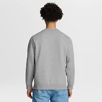 Men's Fanatics Heather Gray Chicago Bears Powerful Throw Legacy Pullover Sweatshirt