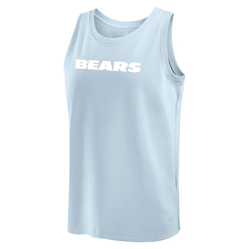 Débardeur Fanatics bleu clair Chicago Bears Elements pour hommes