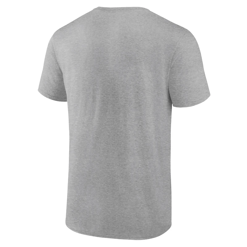 Chicago Bears Fanatics pour hommes bleu marine/gris chiné - Pack combiné de t-shirts