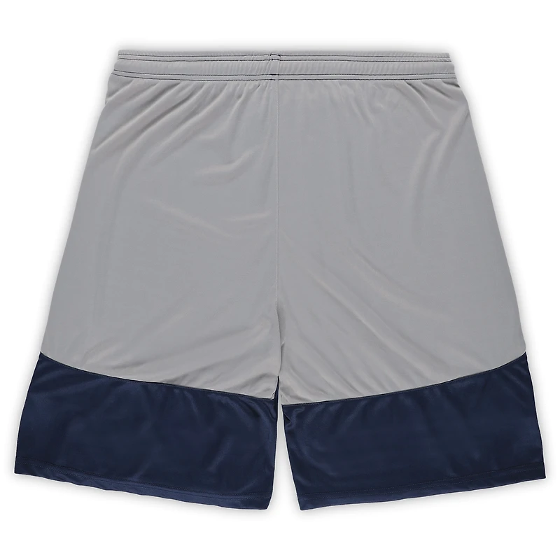 Men's Fanatics Navy Chicago Bears Big & Tall Team Logo Shorts
