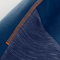 Sweat à capuche zippé bleu marine Chicago Bears Checkdown Pass pour homme