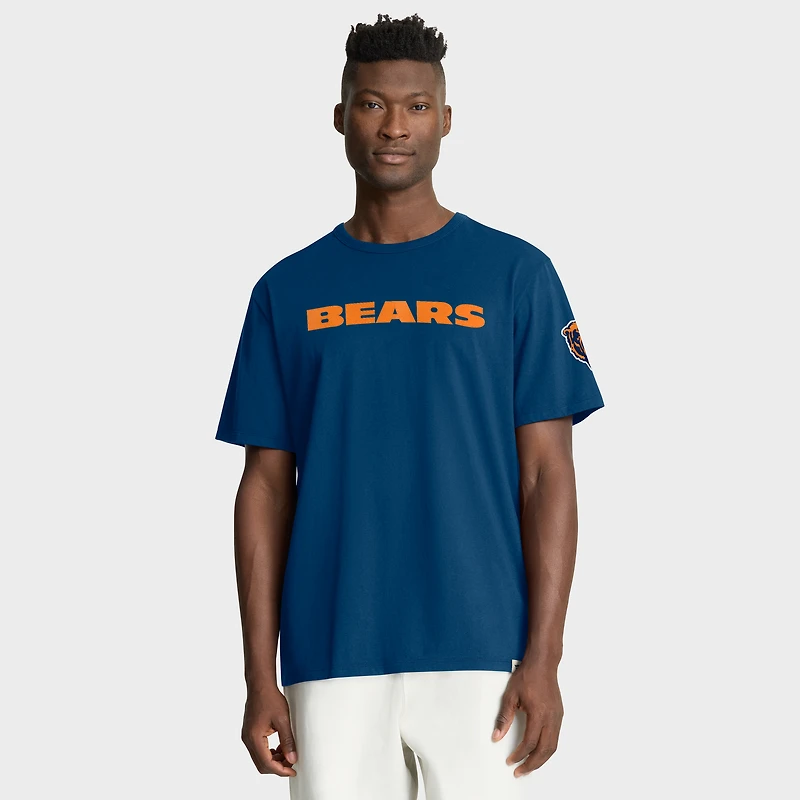 T-shirt classique fanatique bleu marine des Chicago Bears pour homme