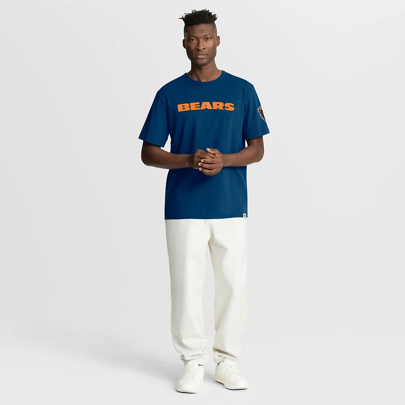 T-shirt classique fanatique bleu marine des Chicago Bears pour homme