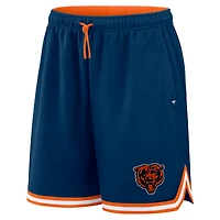 Short de golf Fanatics Navy Chicago Bears Fearless Drive pour homme