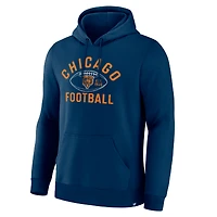 Men's Fanatics Navy Chicago Bears Fumblerooski Legacy Pullover Hoodie