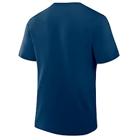 Men's Fanatics Navy Chicago Bears Option Route Legacy T-Shirt